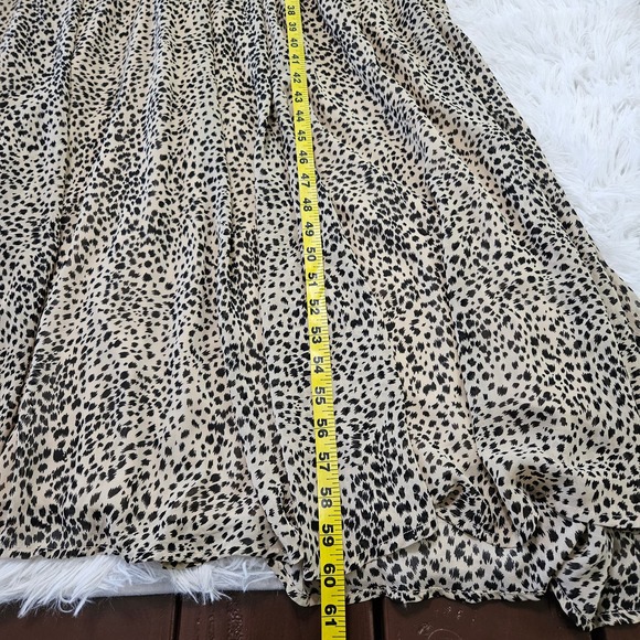 Baltic Born Leopard Print Maxi Dress with Black Accents - Picture 12 of 12
